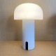 Rechargeable Cordless Mushroom Table Lamp Led Lighting for Restaurants