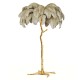 Straight Resin Ostrich Feather Floor Lamp Standing Light