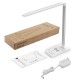 Portable Fast Wireless Charging Table Lamp Led Touch Desk Lamp Aluminum Reading Lamp with Timer